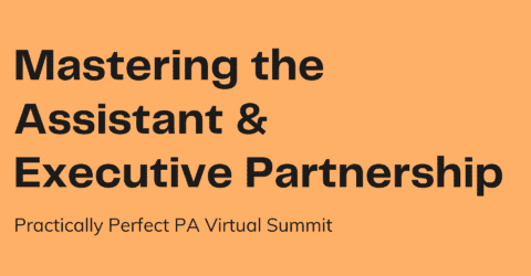 Mastering the Assistant and Executive Partnership Virtual Summit logo