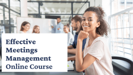 effective meetings management online course