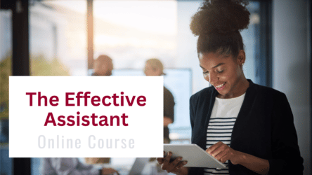 The Effective Assistant Online Course