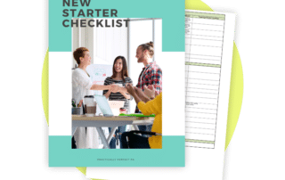 New Starter Checklist