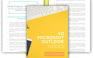 Outlook Hacks for Assistants